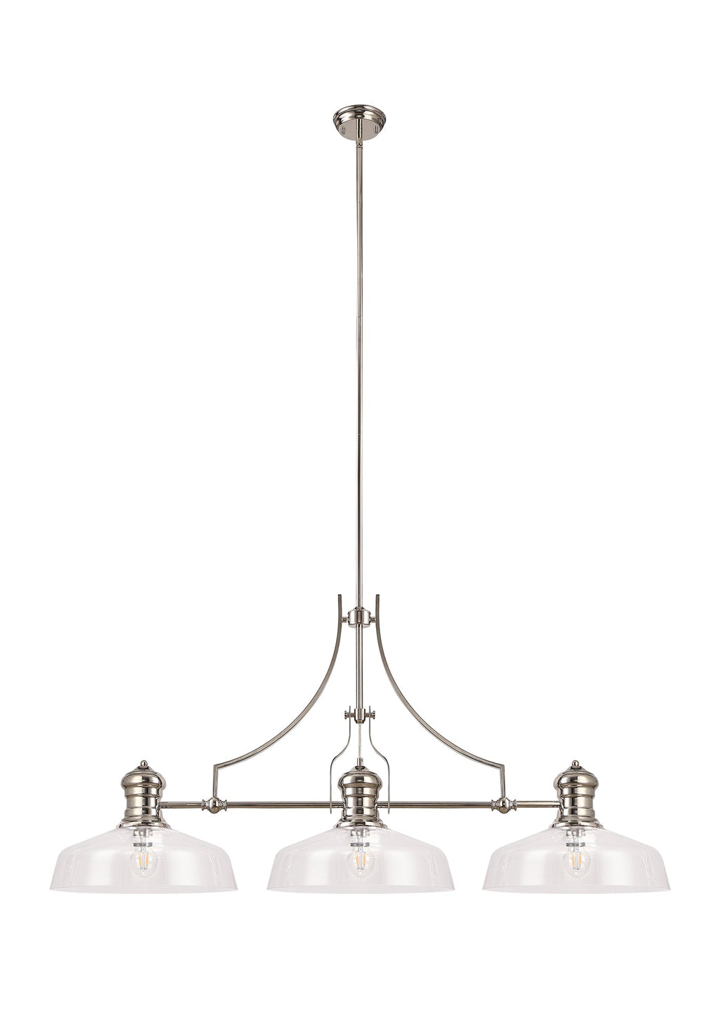 Luminosity Designs - Flat Round Glass Lampshade - Luminosity Designs Ltd