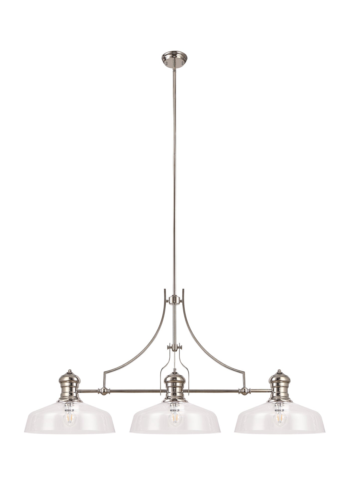 Luminosity Designs - Flat Round Glass Lampshade - Luminosity Designs Ltd