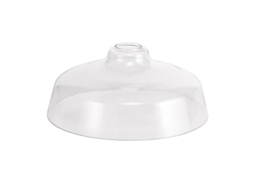 Luminosity Designs - Flat Round Glass Lampshade - Luminosity Designs Ltd