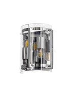 Luminosity Designs - Florence Half Lantern Wall Light - Luminosity Designs Ltd