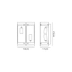 Luminosity Designs - Florence Half Lantern Wall Light - Luminosity Designs Ltd