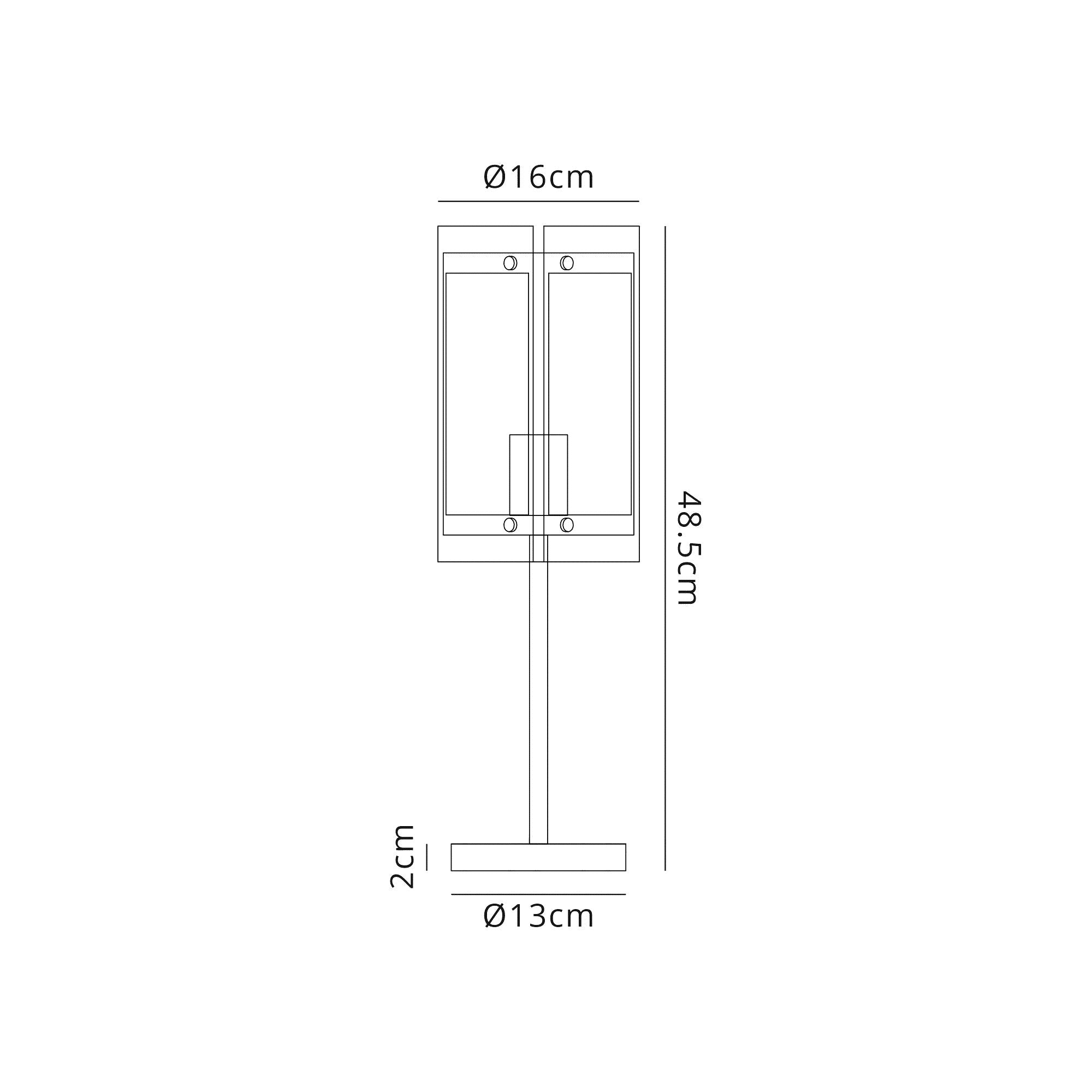 Luminosity Designs - Florence Lantern Table Lamp - Luminosity Designs Ltd