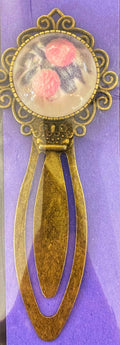Luminosity Designs - Flower Clip Victorian Style Brass Bookmark - Luminosity Designs Ltd