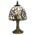 Oaks Lighting - Forget Me Not Tiffany Table Lamp - Luminosity Designs Ltd