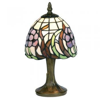 Oaks Lighting - Forget Me Not Tiffany Table Lamp - Luminosity Designs Ltd