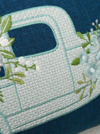 Luminosity Designs - Forget me not truck Cushion - Luminosity Designs Ltd