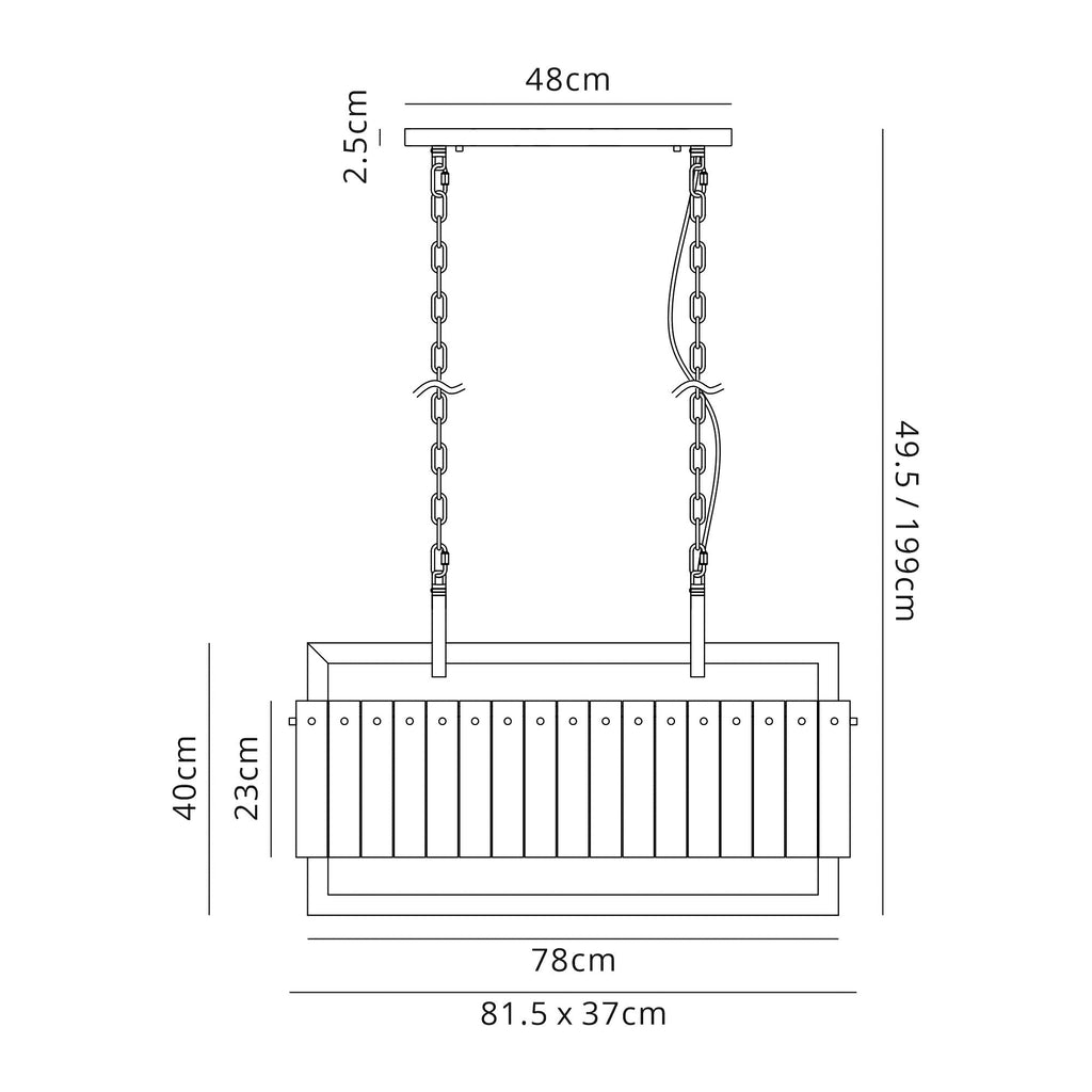 Luminosity Designs - Fortress Bar Light - Luminosity Designs Ltd