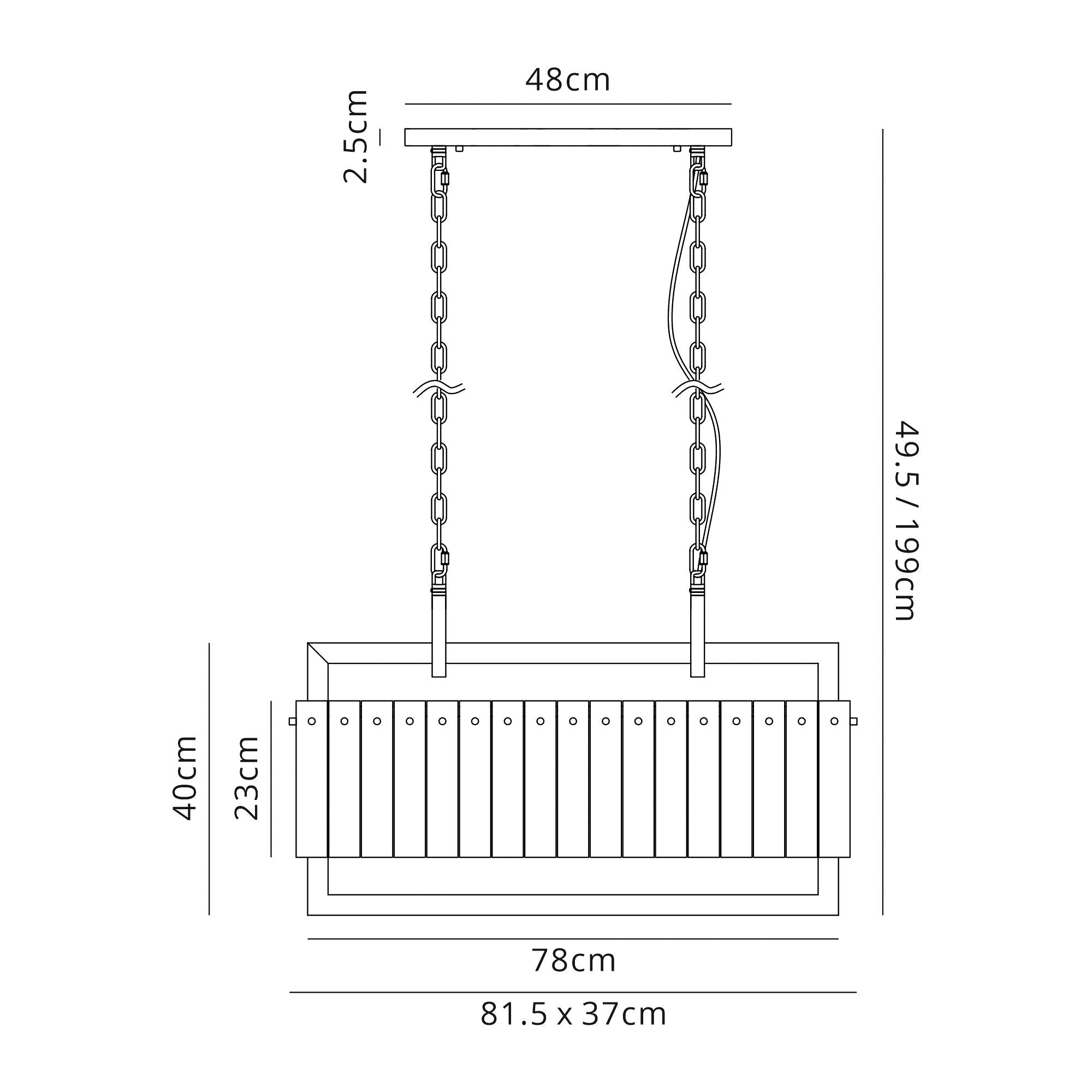 Luminosity Designs - Fortress Bar Light - Luminosity Designs Ltd