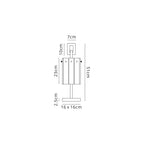 Luminosity Designs - Fortress Table Lamp - Luminosity Designs Ltd