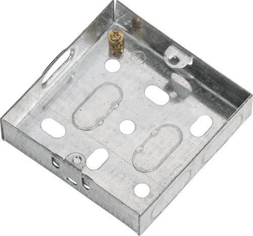 Knightsbridge - Galvanised Steel Back Boxes - Luminosity Designs Ltd