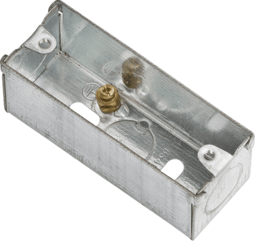 Knightsbridge - Galvanised Steel Back Boxes - Luminosity Designs Ltd