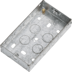 Knightsbridge - Galvanised Steel Back Boxes - Luminosity Designs Ltd