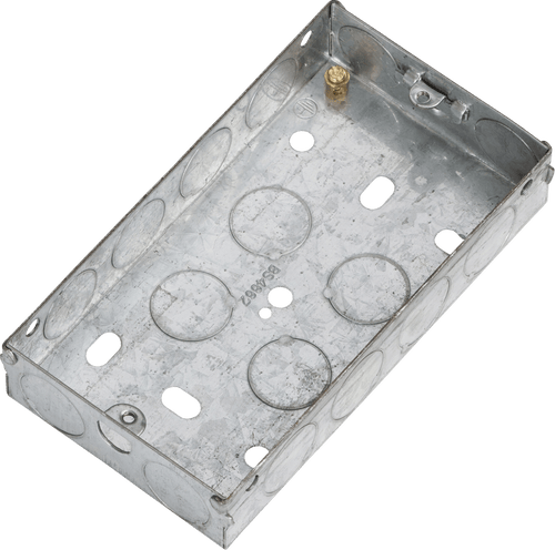 Knightsbridge - Galvanised Steel Back Boxes - Luminosity Designs Ltd