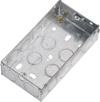 Knightsbridge - Galvanised Steel Back Boxes - Luminosity Designs Ltd