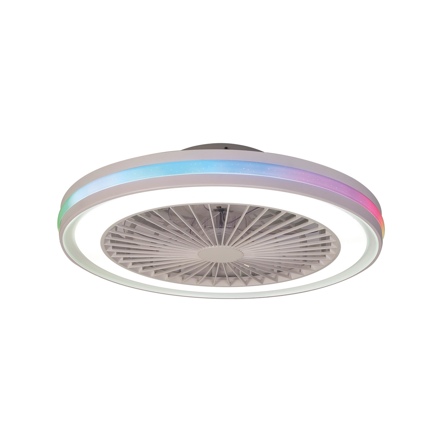 Gamer LED Dimmable Ceiling Light With Built-In Fan - Remote Control