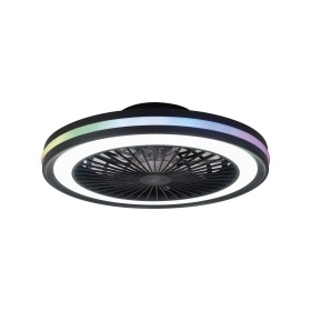 Mantra Gamer LED Dimmable RGB Ceiling Light With Built-In Fan - Remote Control