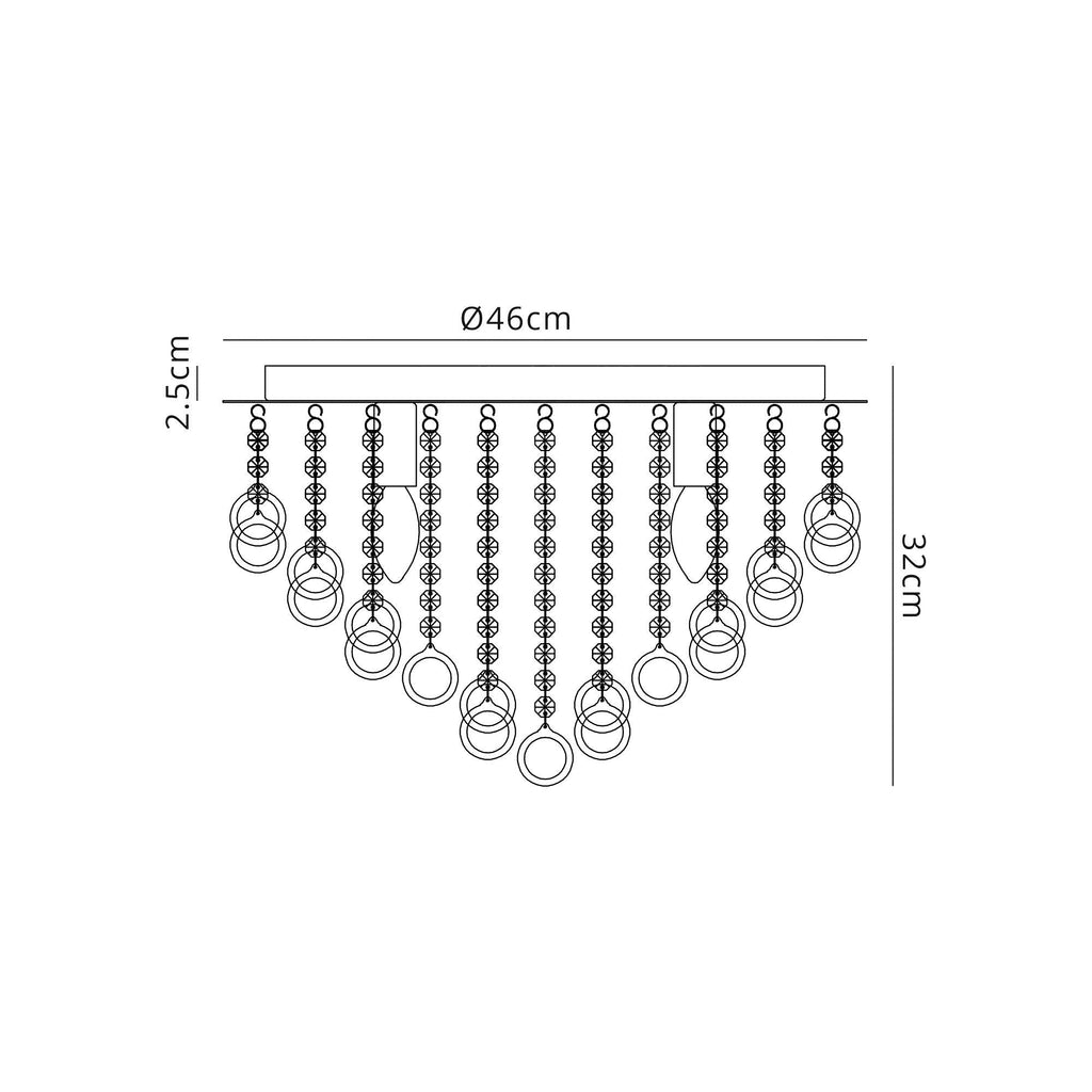 Luminosity Designs - Gem Chandelier Light - Luminosity Designs Ltd
