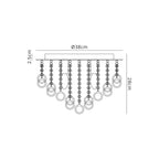 Luminosity Designs - Gem Chandelier Light - Luminosity Designs Ltd
