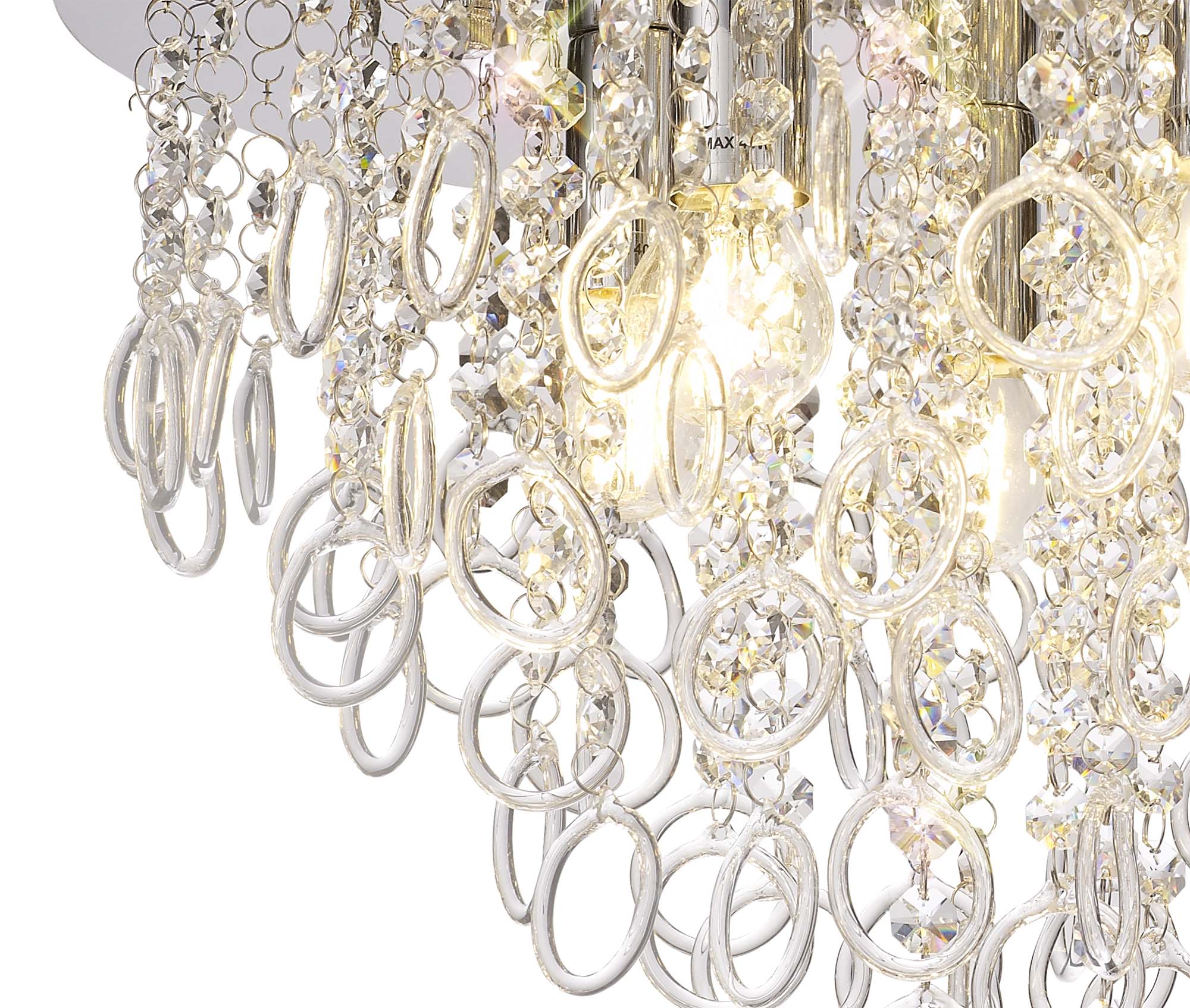 Luminosity Designs - Gem Chandelier Light - Luminosity Designs Ltd