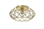 Luminosity Designs - Gilt Flush Ceiling Light - Luminosity Designs Ltd
