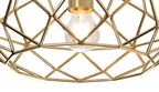 Luminosity Designs - Gilt Flush Ceiling Light - Luminosity Designs Ltd