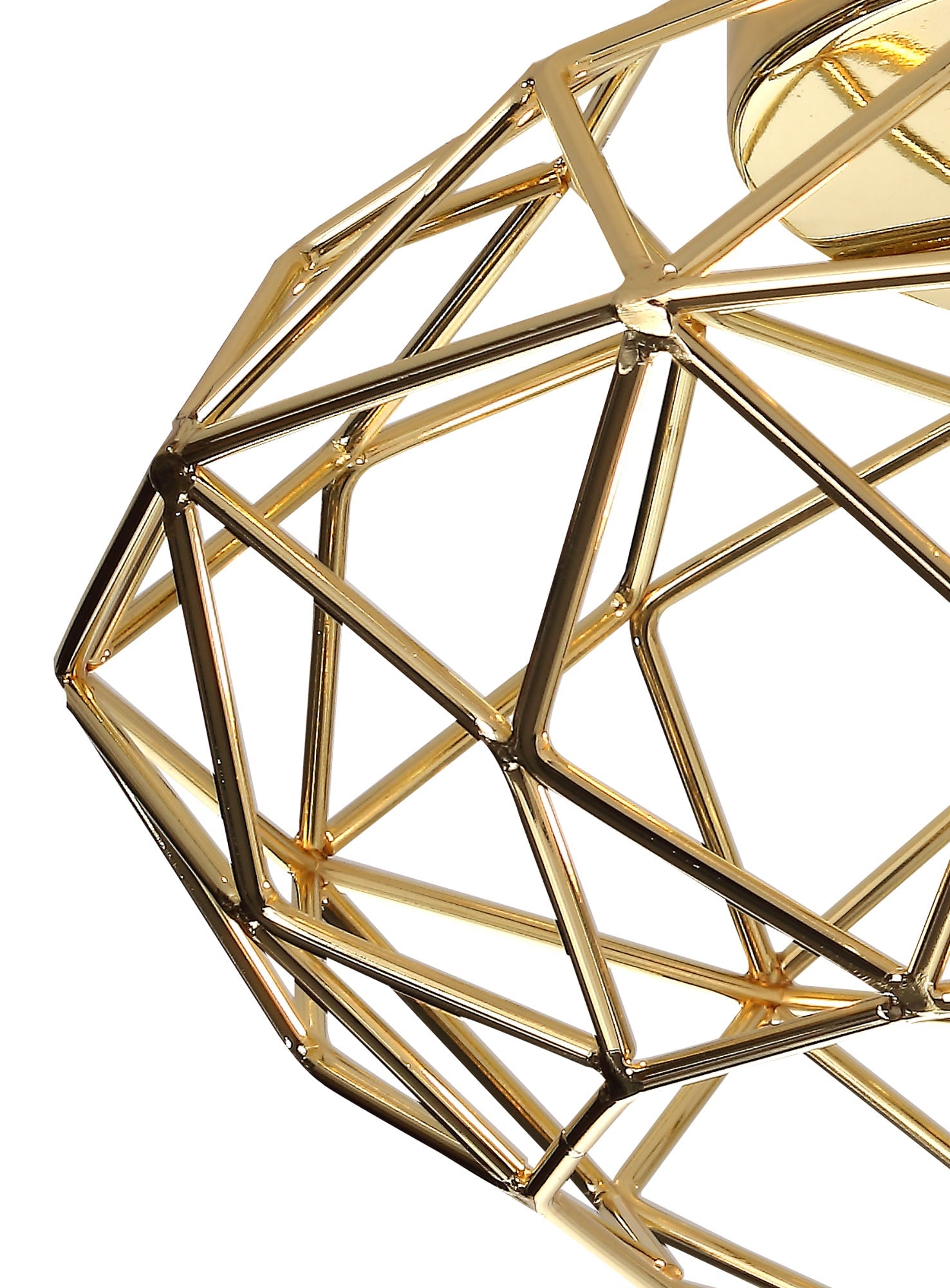 Luminosity Designs - Gilt Flush Ceiling Light - Luminosity Designs Ltd