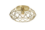 Luminosity Designs - Gilt Flush Ceiling Light - Luminosity Designs Ltd