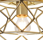 Luminosity Designs - Gilt Flush Ceiling Light - Luminosity Designs Ltd