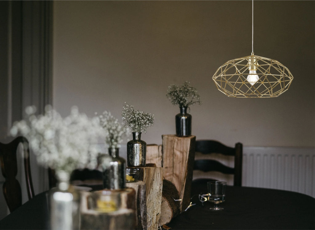 Luminosity Designs - Gilt Pendant Light - Luminosity Designs Ltd