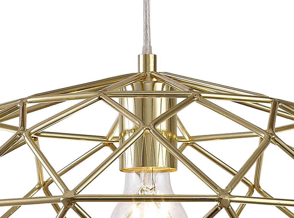 Luminosity Designs - Gilt Pendant Light - Luminosity Designs Ltd