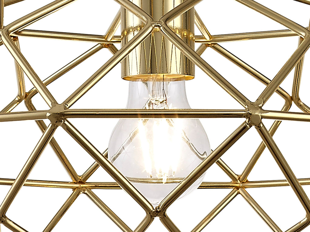 Luminosity Designs - Gilt Pendant Light - Luminosity Designs Ltd