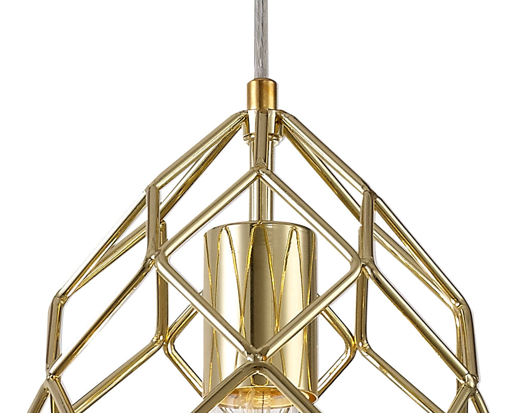 Luminosity Designs - Gilt Pendant Light - Luminosity Designs Ltd