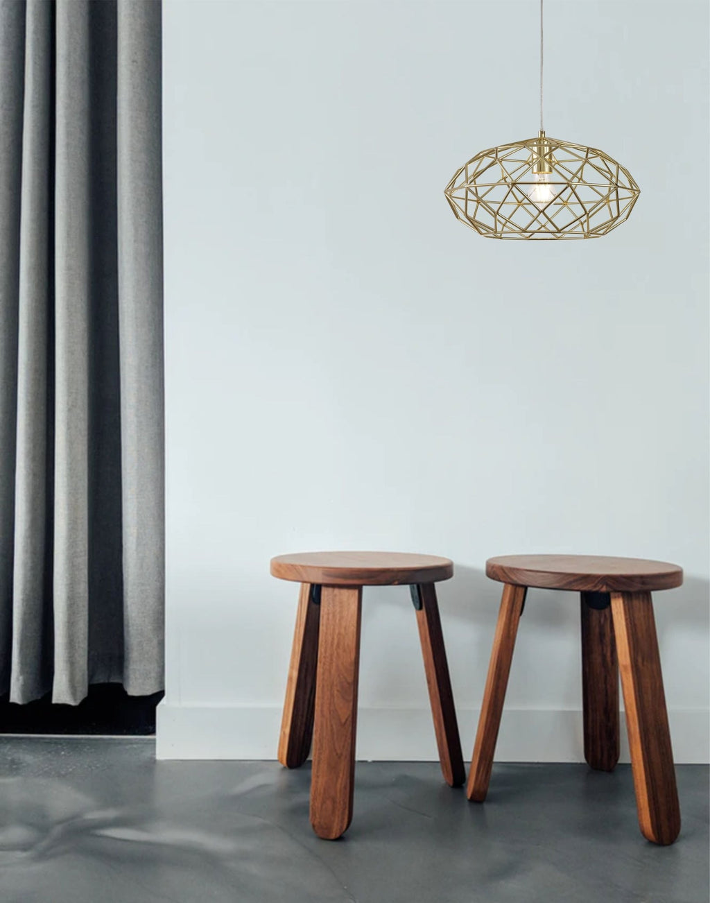 Luminosity Designs - Gilt Pendant Light - Luminosity Designs Ltd