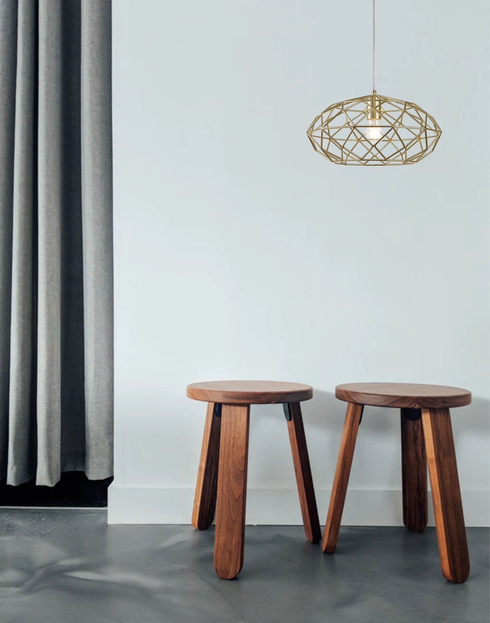 Luminosity Designs - Gilt Pendant Light - Luminosity Designs Ltd