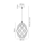 Luminosity Designs - Gilt Pendant Light - Luminosity Designs Ltd