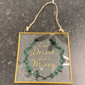 Luminosity Designs - Glass plaque Christmas Decoration - Luminosity Designs Ltd
