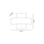 Luminosity Designs - Glimpse Up / Down Wall Light - Luminosity Designs Ltd