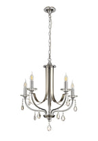 Luminosity Designs - Glitz Polished and Satin Chandelier - Luminosity Designs Ltd