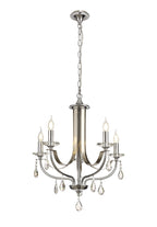 Luminosity Designs - Glitz Polished and Satin Chandelier - Luminosity Designs Ltd