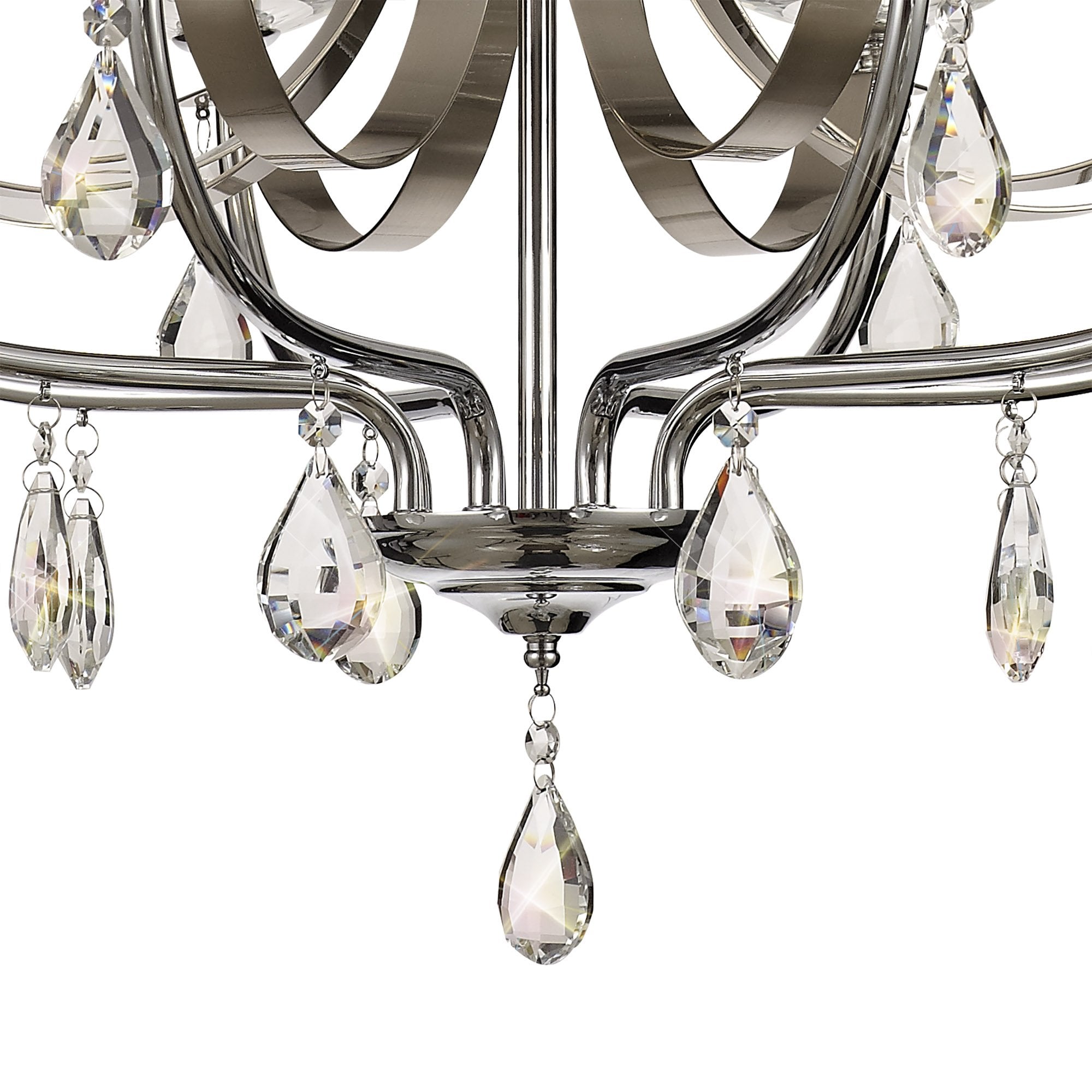 Luminosity Designs - Glitz Polished and Satin Chandelier - Luminosity Designs Ltd