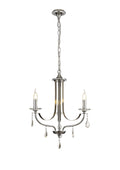 Luminosity Designs - Glitz Polished and Satin Chandelier - Luminosity Designs Ltd