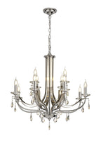 Luminosity Designs - Glitz Polished and Satin Chandelier - Luminosity Designs Ltd
