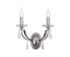 Luminosity Designs - Glitz Polished and Satin Wall Light - Luminosity Designs Ltd