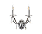 Luminosity Designs - Glitz Polished and Satin Wall Light - Luminosity Designs Ltd
