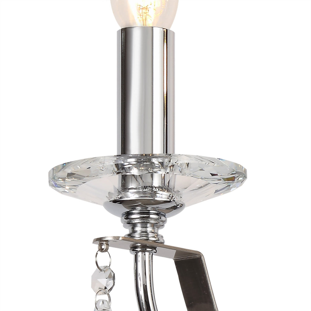 Luminosity Designs - Glitz Polished and Satin Wall Light - Luminosity Designs Ltd