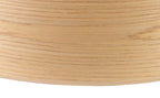 Luminosity Designs - Grace Large Round, 59.5x21cm Wood Effect Shade with Removable Shade Adaptor - Luminosity Designs Ltd