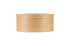 Luminosity Designs - Grace Small Round, 39.5x18cm Wood Effect Shade with Removable Reducer - Luminosity Designs Ltd