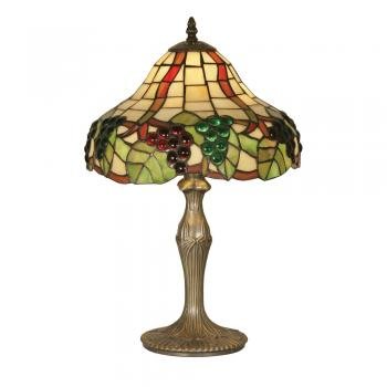 Oaks Lighting - Grapes Tiffany Table Lamp - Luminosity Designs Ltd