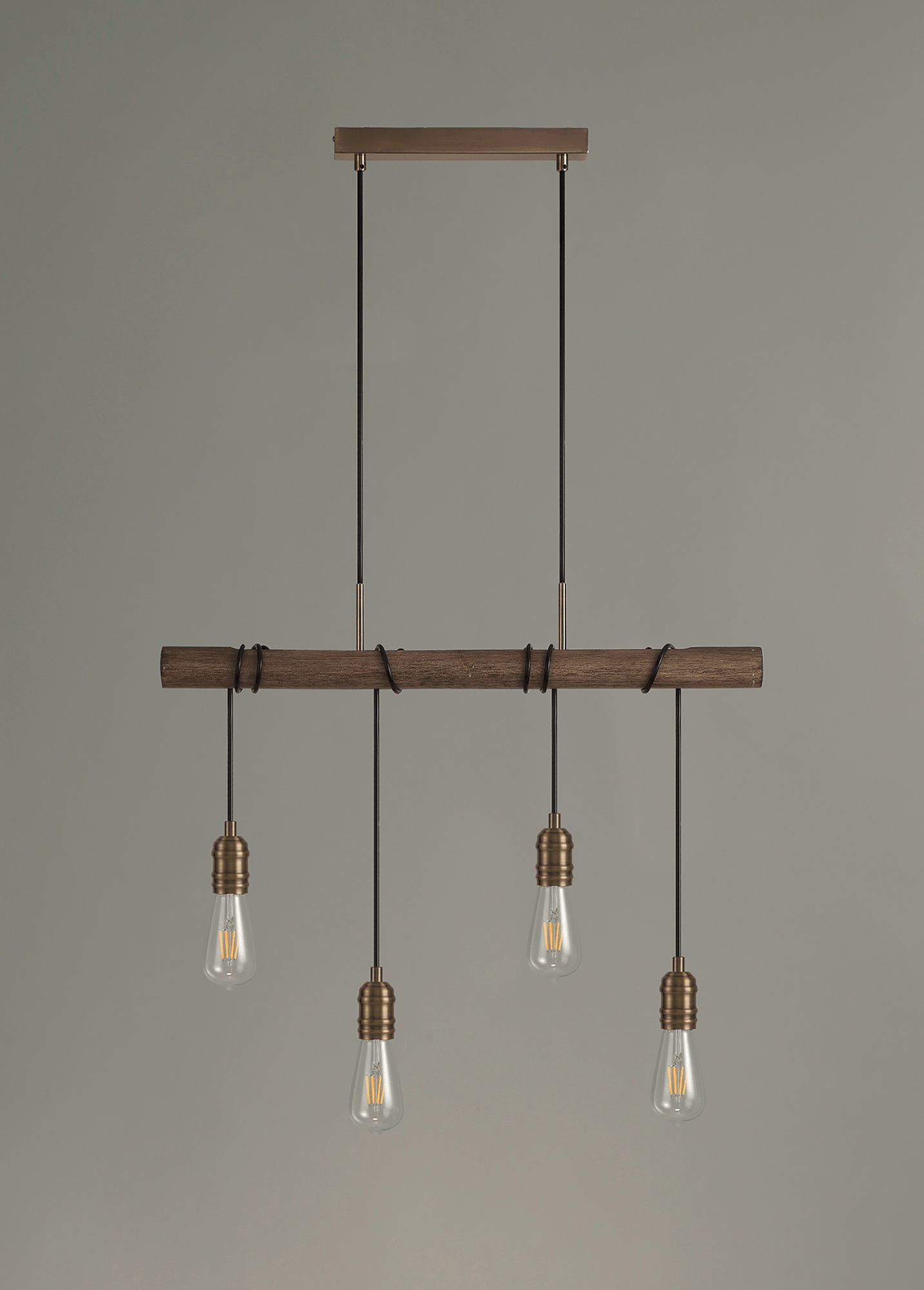 Luminosity Designs - Hamlet 4 Light Linear Ceiling Light - Luminosity Designs Ltd
