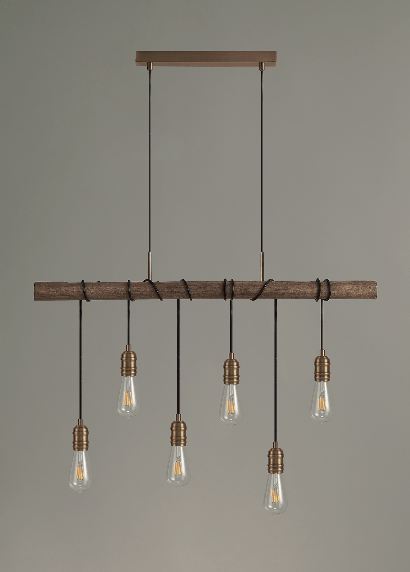 Luminosity Designs - Hamlet 6 Light Linear Ceiling Light - Luminosity Designs Ltd